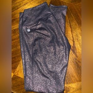 Guru Active leggings gold black shimmer small